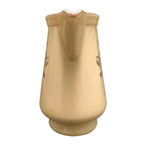 Pfaltzgraff Stoneware Village Pattern 2 Quart 64 Oz Pitcher 416 Retired Country - Picture 4 of 11